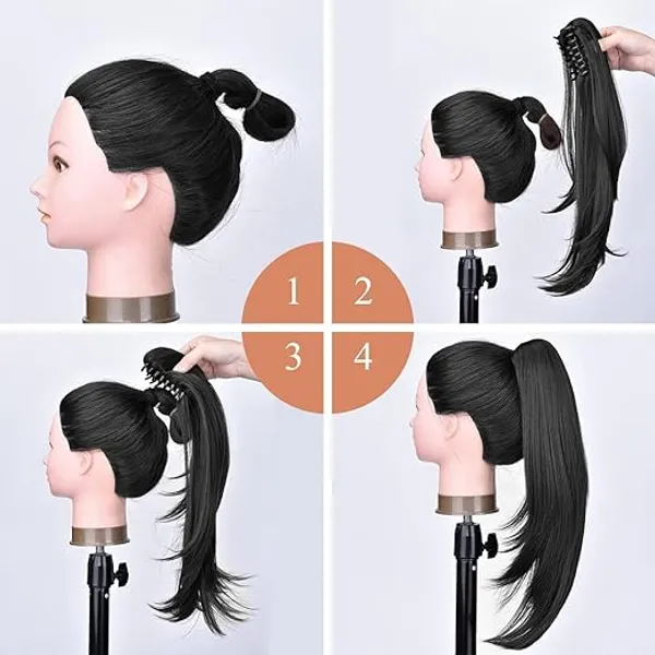 18_Inch_Long_Ponytail_Hair_Extension_With_Free_Hair_Bun