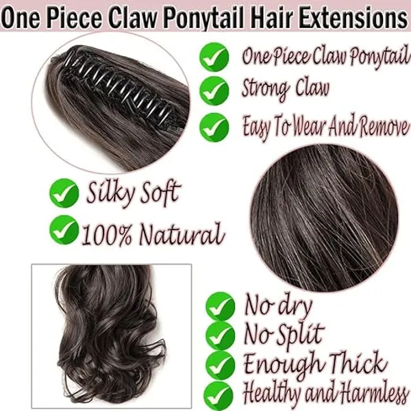 18_Inch_Long_Ponytail_Hair_Extension_With_Free_Hair_Bun