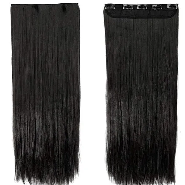 24_In_Clip_In_Hair_Extensions_With_Free_Hair_Bun