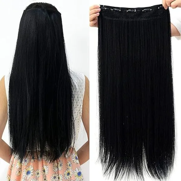 24_In_Clip_In_Hair_Extensions_With_Free_Hair_Bun