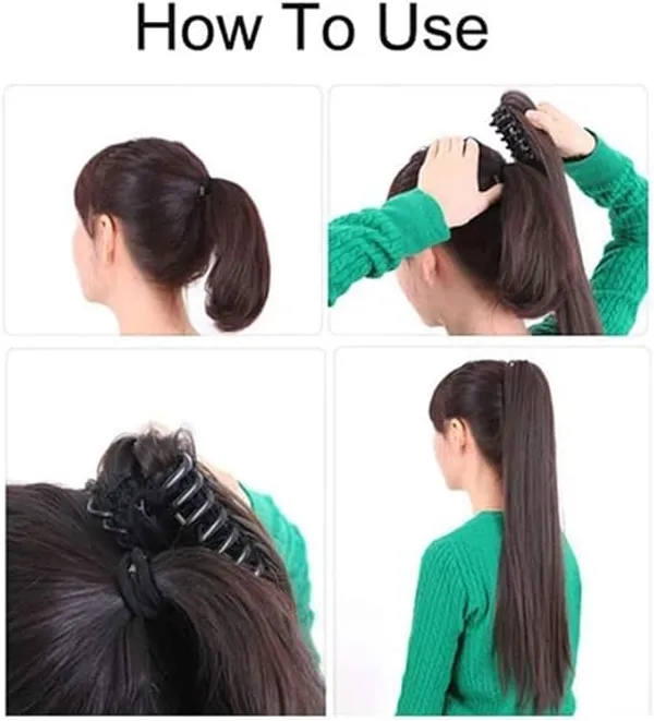 18_Inch_Long_Ponytail_Hair_Extension_With_Free_Hair_Bun