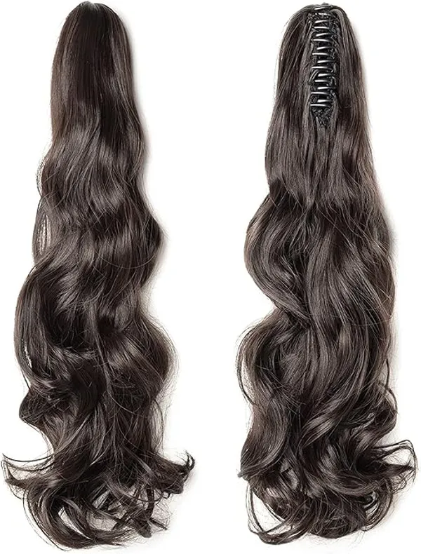 18_Inch_Long_Ponytail_Hair_Extension_With_Free_Hair_Bun