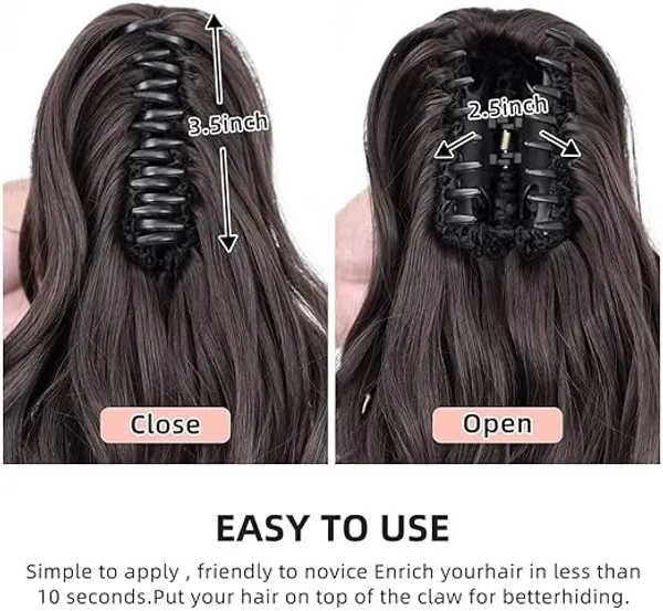 18_Inch_Long_Ponytail_Hair_Extension_With_Free_Hair_Bun