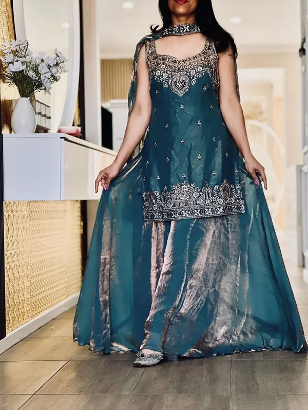Teal_Green_Embroidered_Anarkali_Suit_With_Dupatta
