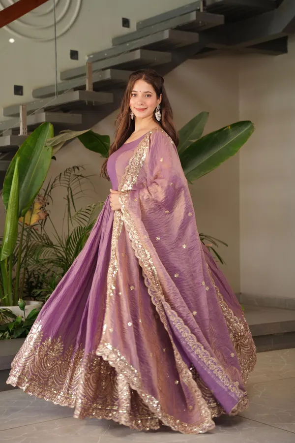 Purple_Embellished_Anarkali_Suit_Set_With_Dupatta
