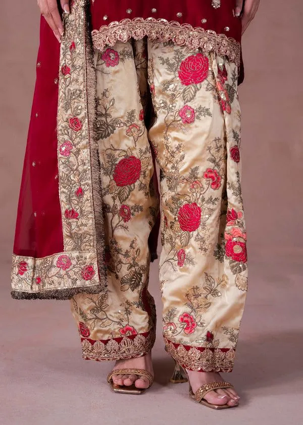 Red_And_Gold_Embroidered_Palazzo_Suit_Set_-_Bridal_And_Festive_Ethnic_Wear