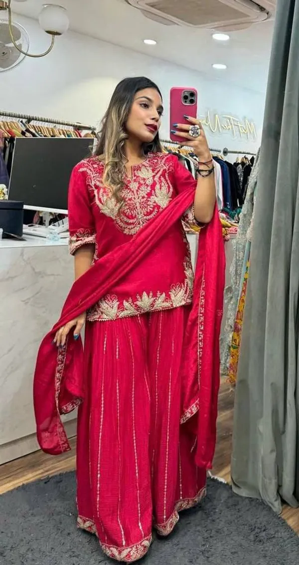 Red_Embroidered_Sharara_Suit_Set_With_Dupatta_-_Ethnic_Festive_Wear_For_Women