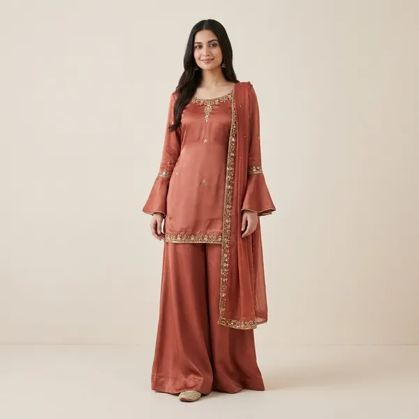 Rose_Pink_Embroidered_Silk_Salwar_Kameez_Suit_Set_With_Dupatta