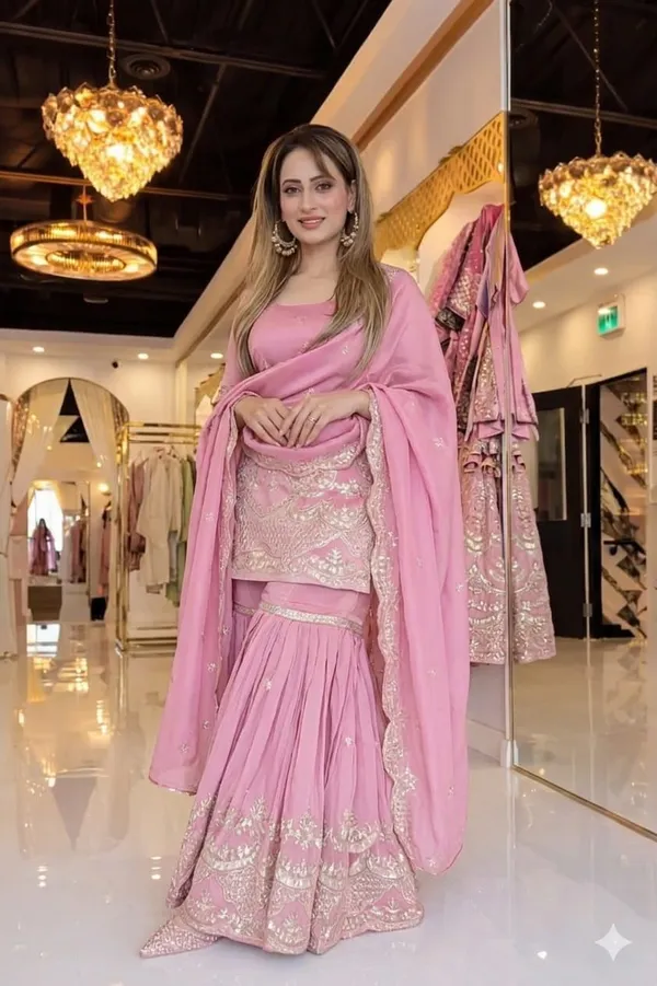 Pink_Embroidered_Gharara_Suit_Set_With_Dupatta_-_Traditional_Ethnic_Wear