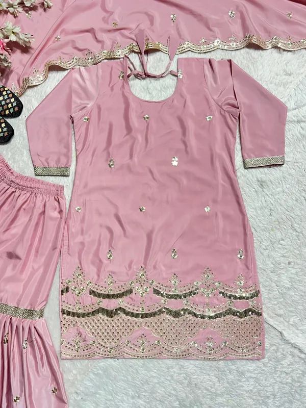 Pink_Embroidered_Gharara_Suit_Set_With_Dupatta_-_Traditional_Ethnic_Wear