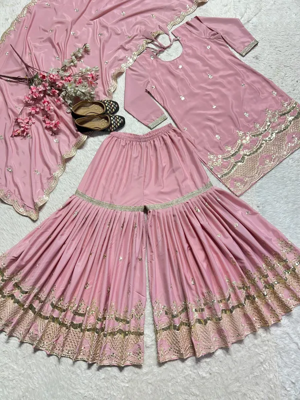 Pink_Embroidered_Gharara_Suit_Set_With_Dupatta_-_Traditional_Ethnic_Wear