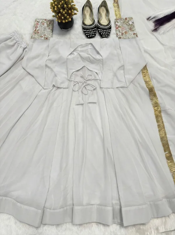 White_Off_Shoulder_Midi_Dress_With_Floral_Embroidered_Sleeves