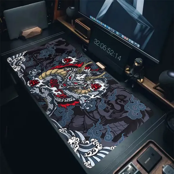 Multicolor_Japanese_Dragon_Koi_Fish_Large_Gaming_Mouse_Pad_Extended_Desk_Mat