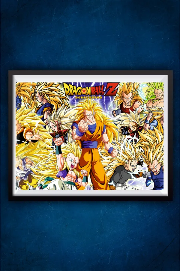 Multicolor_Acrylic_All_Saiyans_At_Super_Saiyan_Poster_For_Home_Decor
