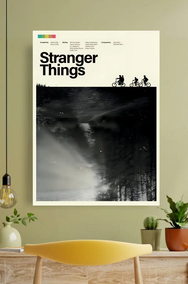 Multicolor_Acrylic_Stranger_Things_Retro_Poster_For_Home_Decor