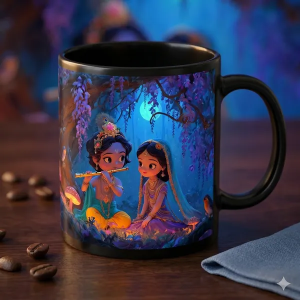 Multicolor_Ceramic_Radha_Krishna_Enchanted_Forest_Design_Coffee_Mug