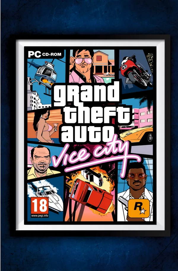 Multicolor_Acrylic_Gta_Vice_City_Banner_Games_Poster_For_Home_Decor