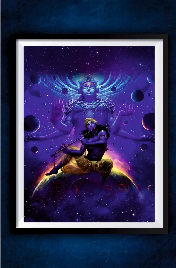 Multicolor_Acrylic_Lord_Krishna_Playing_Flute_Devotional_Poster_For_Home_Decor