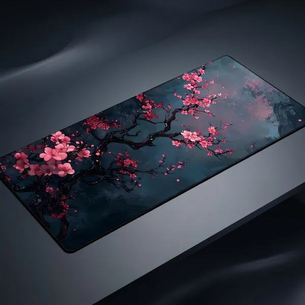 Multicolor_Cherry_Blossom_Gaming_Mouse_Pad_Large_Extended_Desk_Mat_With_Japanese_Floral_Design