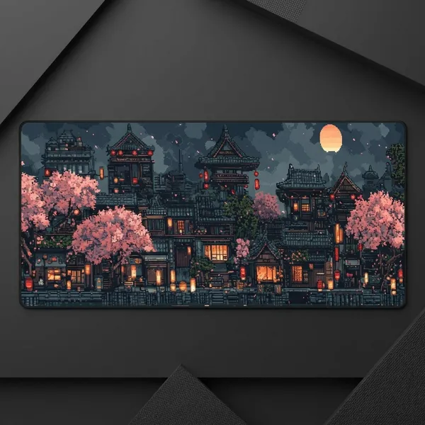 Multicolor_Large_Extended_Gaming_Mouse_Pad_With_Scenic_Japanese_Street_Design