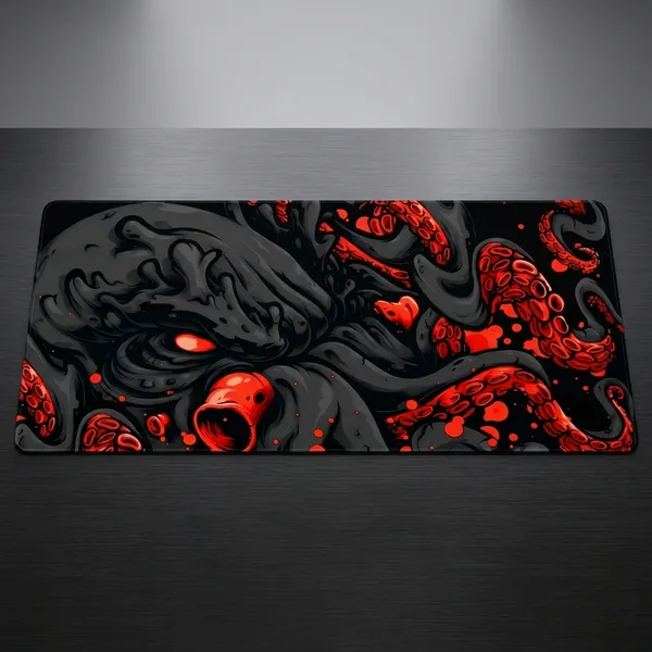 Black_And_Red_Abstract_Skull_Design_Extended_Gaming_Mouse_Pad