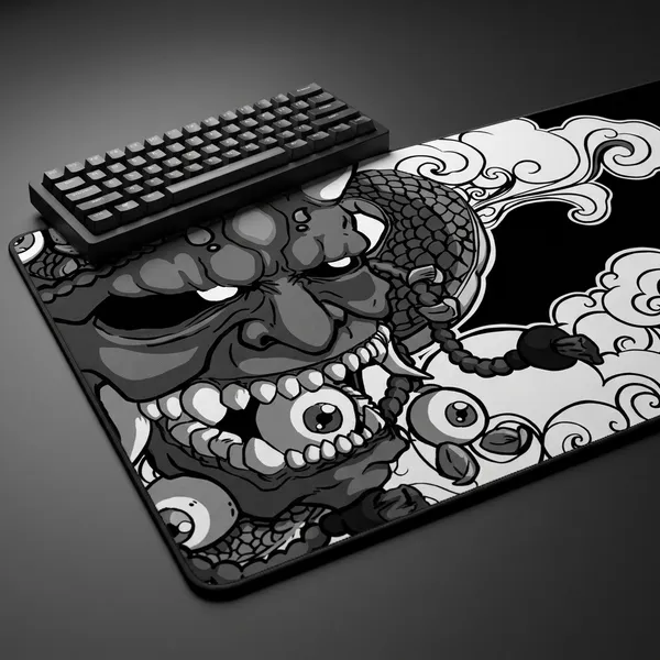 Multicolor_Japanese_Dragon_Gaming_Mouse_Pad_Extended_Desk_Mat