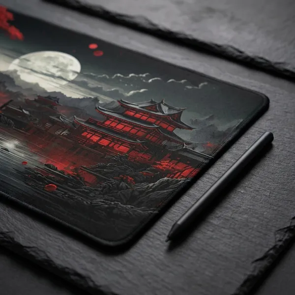 Multicolor_Dark_Fantasy_Gothic_Castle_Large_Gaming_Mouse_Pad_With_Moon_And_Haunted_Atmosphere