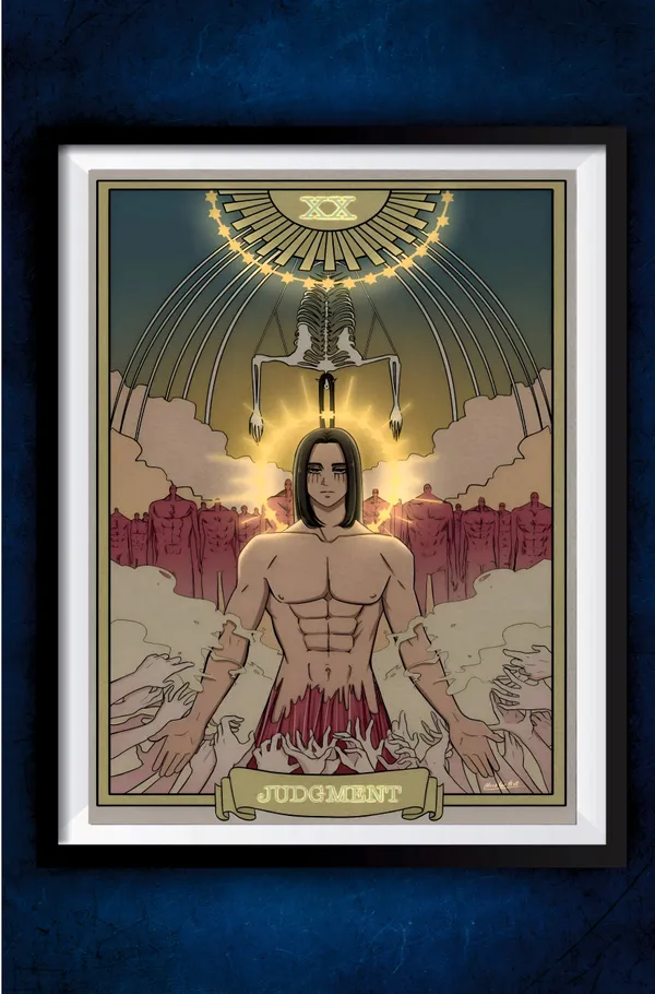 Multicolor_Acrylic_Rumbling_Attack_On_Titan_Anime_Poster_For_Home_Decor