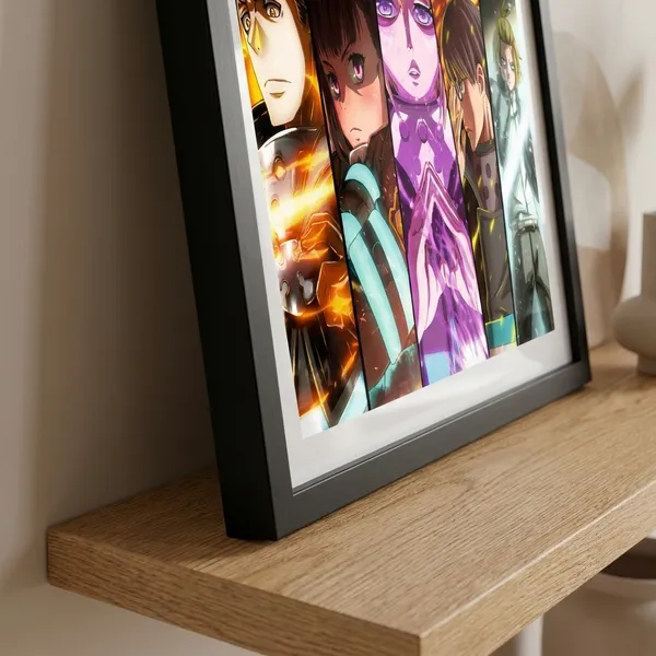 Multicolor_Acrylic_Fire_Force_Squad_Poster_For_Home_Decor