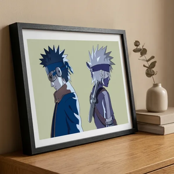 Multicolor_Acrylic_Kakashi_And_Obito_Poster_For_Home_Decor