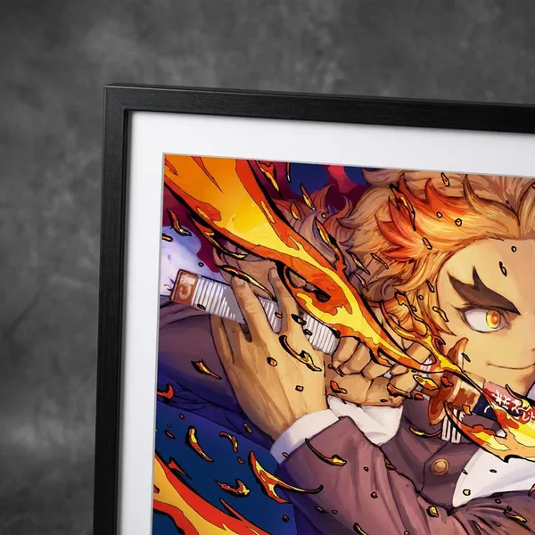 Multicolor_Acrylic_Kojuro_Sengoku_With_Sword_Poster_For_Home_Decor