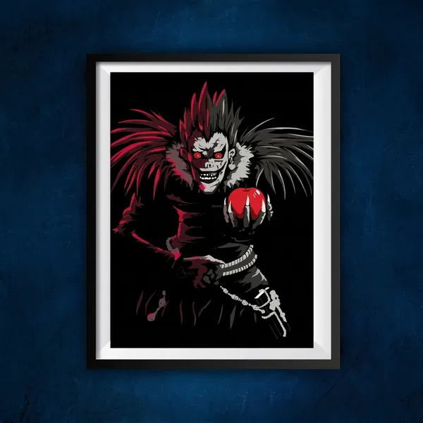 Multicolor_Acrylic_Ryuk_Poster_For_Home_Decor