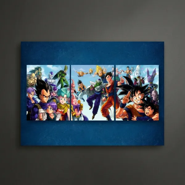Multicolor_Acrylic_Dragon_Ball_Z_All_Characters_Poster_For_Home_Decor