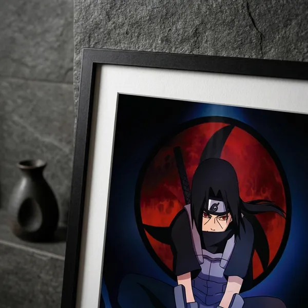 Multicolor_Acrylic_Itachi_Uchiha_02_Matte_Finish_Poster_For_Home_Decor
