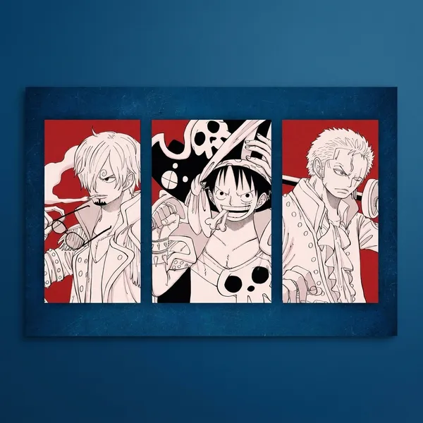 Multicolor_Acrylic_Luffy_Zoro_And_Sanji_One_Piece_Matte_Finish_Poster_For_Home_Decor