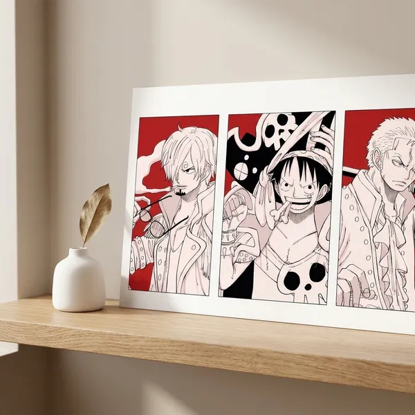 Multicolor_Acrylic_Luffy_Zoro_And_Sanji_One_Piece_Matte_Finish_Poster_For_Home_Decor