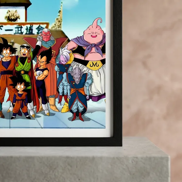 Multicolor_Acrylic_Dragon_Ball_Z_All_Character_Poster_For_Home_Decor