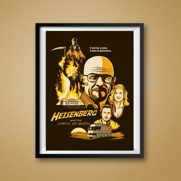 Multicolor_Acrylic_Heisenberg_And_The_Cartel_Of_Death_Breaking_Bad_Poster_For_Home_Decor