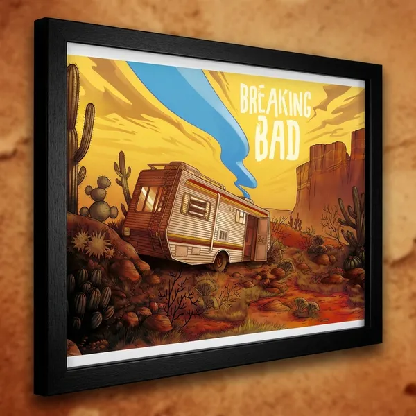Multicolor_Acrylic_Breaking_Bad_Van_Art_Breaking_Bad_Poster_For_Home_Decor