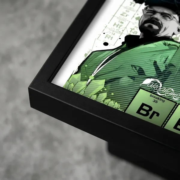 Multicolor_Acrylic_Walter_White_Jesse_Art_Breaking_Bad_Poster_For_Home_Decor