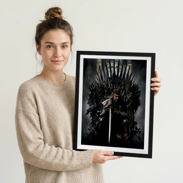 Multicolor_Acrylic_Eddard_Stark_Game_Of_Thrones_Poster_For_Home_Decor