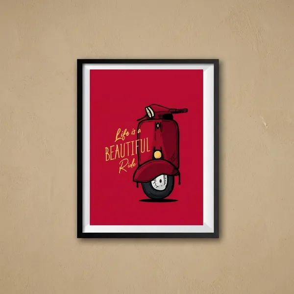 Multicolor_Acrylic_Life_Is_A_Beautiful_Ride_Motivation_Poster_For_Home_Decor