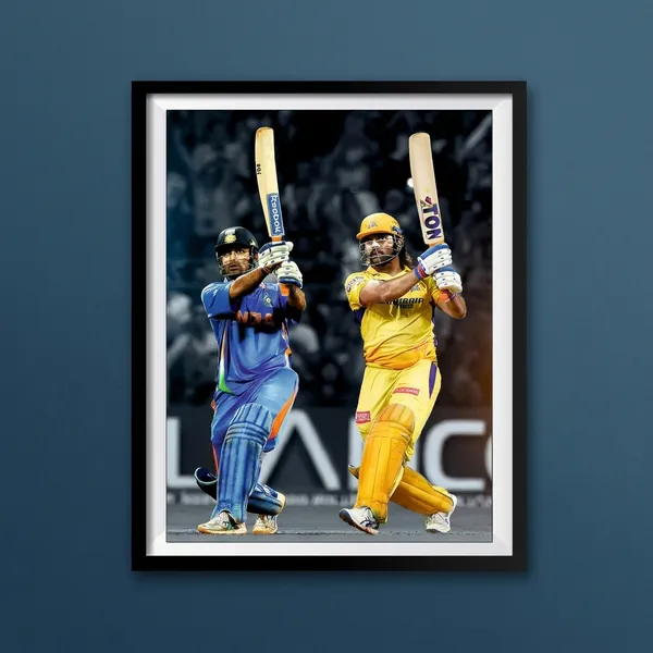Multicolor_Acrylic_Ms_Dhoni_Thala_India_Jersey_Csk_Jersey_Poster_For_Home_Decor