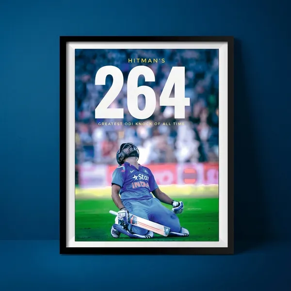Multicolor_Acrylic_Rohit_Sharma_264_Runs_Hitman_Poster_For_Home_Decor