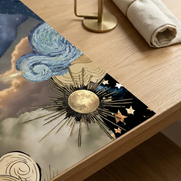 Multicolor_Acrylic_Earth_Sun_Star_Abstract_Aesthetic_Poster_For_Home_Decor