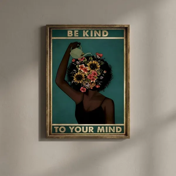 Multicolor_Acrylic_Be_Kind_To_Your_Mind_Aesthetic_Poster_For_Home_Decor