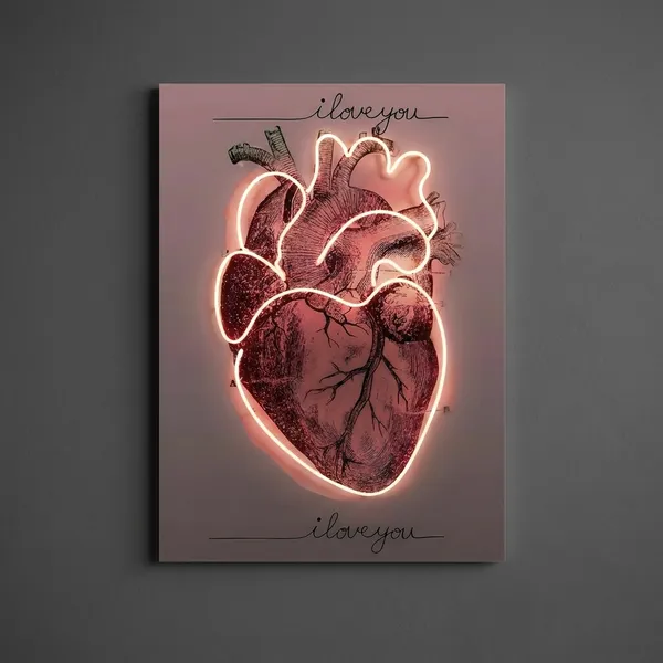 Multicolor_Acrylic_I_Love_You_Aesthetic_Heart_Poster_For_Home_Decor