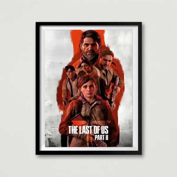 Multicolor_Acrylic_The_Last_Of_Us_Part_Games_Poster_For_Home_Decor