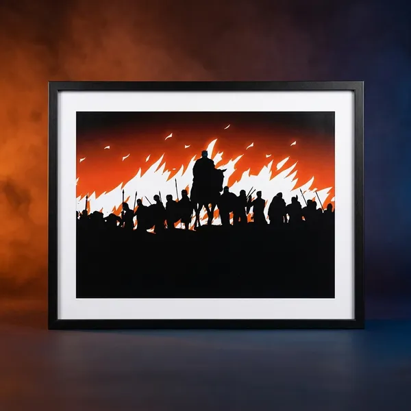 Multicolor_Acrylic_Army_Of_White_Walkers_Game_Of_Thrones_Poster_For_Home_Decor