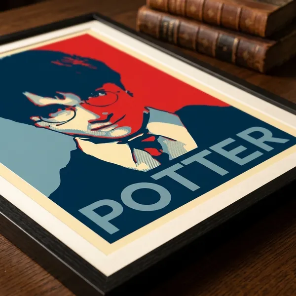 Multicolor_Acrylic_Harry_And_Blue_Artstyle_Harry_Potter_Poster_For_Home_Decor